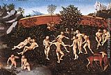 Lucas Cranach The Elder Famous Paintings - The Golden Age